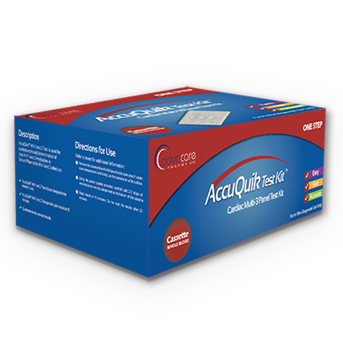 Cardiac Multi-3 Panel Test Kit | AccuQuik Test Kits